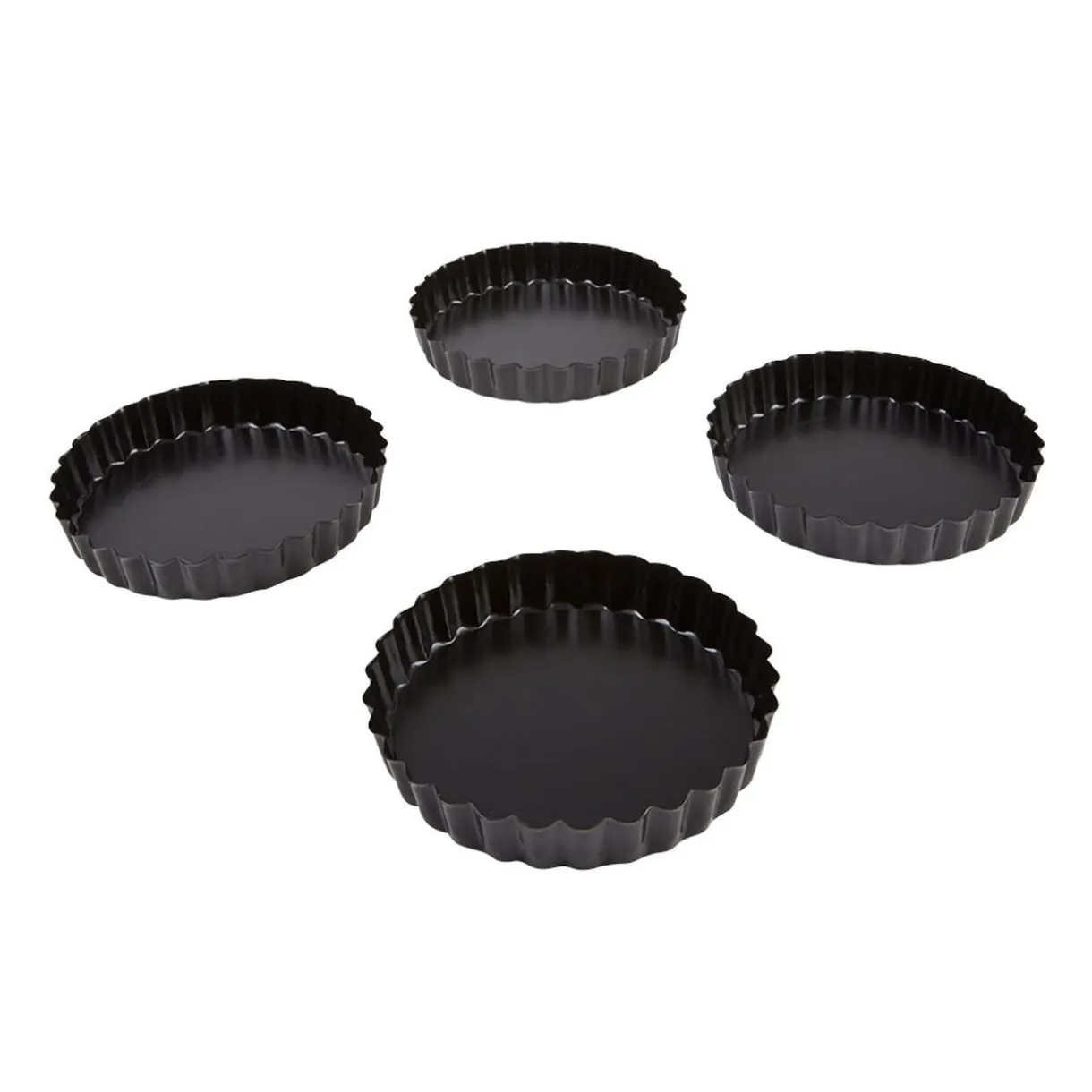 Gifi Moule à tartelette avec fond amovible x4 Clearance
