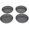 Gifi Moule à tartelette revêtement antiadhésif Ø12cm x4 New
