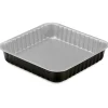 Gifi Moule antiadhésif carré Happy Hour gris noir Best