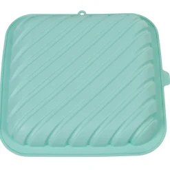 Gifi Moule carré pixel 3D silicone vert New