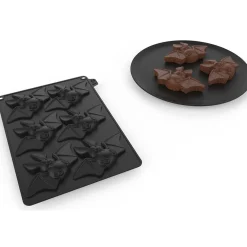 Gifi Moule chauve-souris x6 Halloween noir New