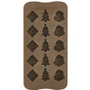 Gifi Moule de Noël pour chocolats marron Outlet
