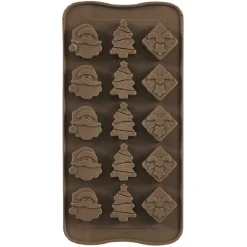 Gifi Moule de Noël pour chocolats marron Outlet