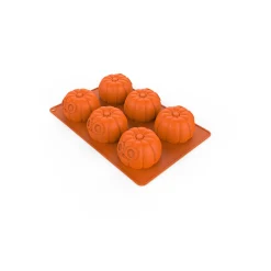 Gifi Moule en silicone 6 citrouilles Calavera 3D New