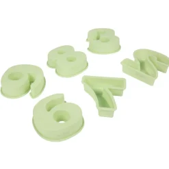 Gifi Moule en silicone forme chiffre L.10 cm Best