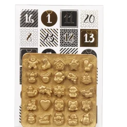 Gifi Moule en silicone Noël avec calendrier de l'avent Discount