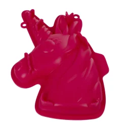 Gifi Moule licorne 3D silicone rouge Outlet
