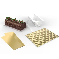Gifi Moule pour bûche de Noël en silicone Best