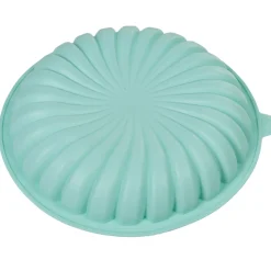 Gifi Moule rond strié 3D silicone vert Clearance