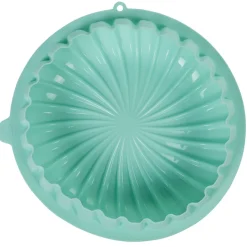 Gifi Moule rond strié 3D silicone vert Clearance