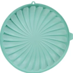 Gifi Moule rond strié 3D silicone vert Clearance