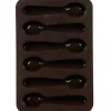 Gifi Moule silicone 6 chocolats cuillères Hot