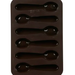 Gifi Moule silicone 6 chocolats cuillères Hot