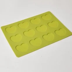 Gifi Moule silicone 12 macarons en forme de coeur Best