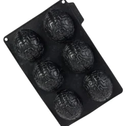 Gifi Moule silicone Halloween 6 gâteaux forme cervelle 27x19xH3,5cm Discount