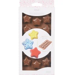 Gifi Moule silicone pour chocolats 16 empreintes forme étoiles Discount