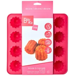Gifi Moule silicone rose 16 cannelés Sale