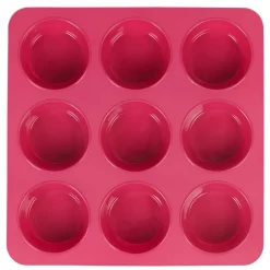 Gifi Moule silicone rose 9 petits muffins