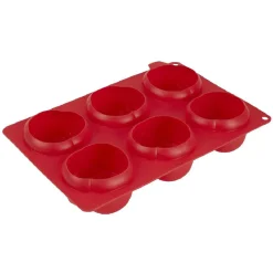 Gifi Moule silicone rouge 6 minis roses 3D Sale