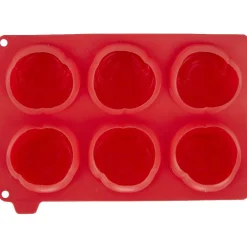 Gifi Moule silicone rouge 6 minis roses 3D Sale