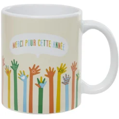 Gifi Mug à inscription Ø 8 x H.9,5 cm Outlet