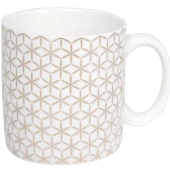 Gifi Mug blanc motifs étoiles dorées