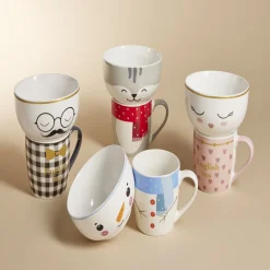 Gifi Mug 35,5cl avec bol chat 52cl