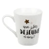 Gifi Mug en porcelaine Déjeuner de Star 27cl
