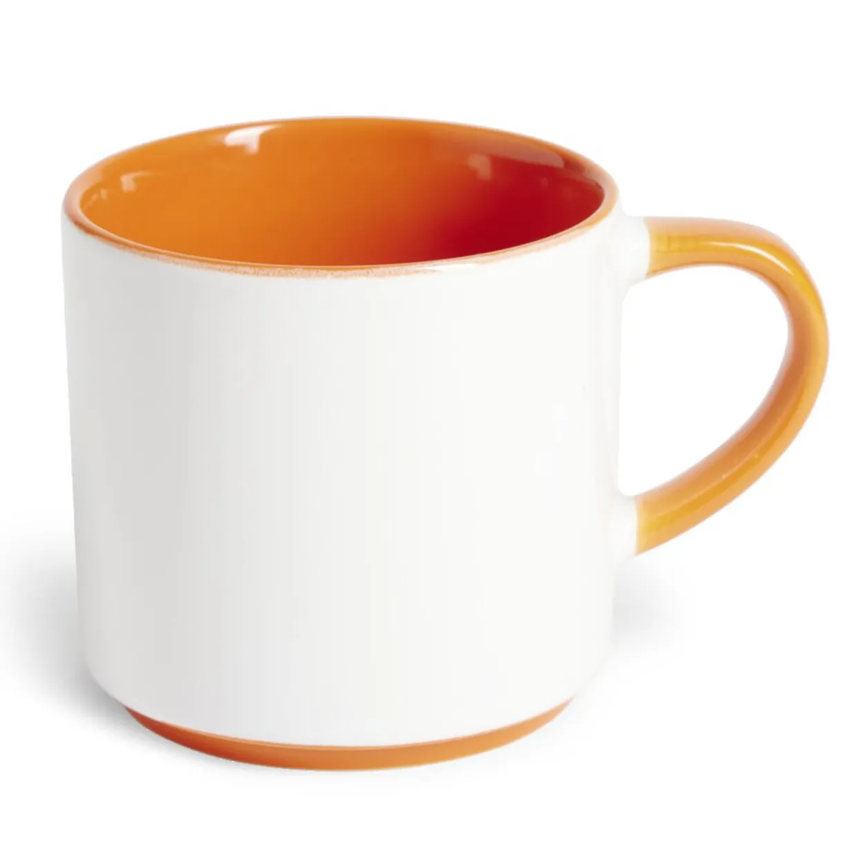 Gifi Mug grès bicolore 450mL Ø8,5xH8cm