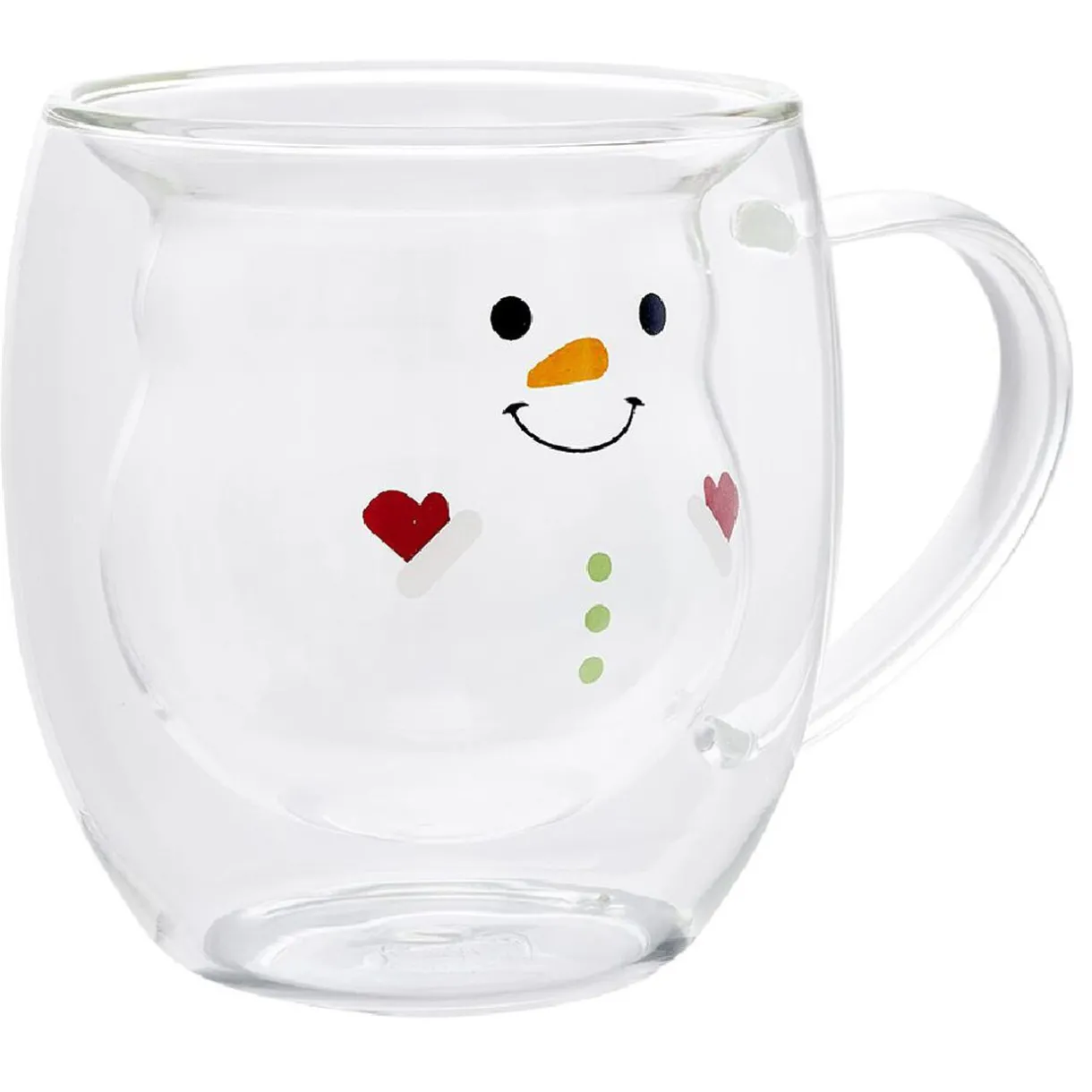 Gifi Mug Noël verre double paroi 30cl - 2 modèles
