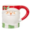 Gifi Mug père Noël rouge et blanc Hot