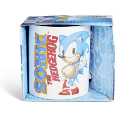 Gifi Mug Sonic blanc et bleu 315ml Best