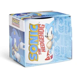 Gifi Mug Sonic blanc et bleu 315ml Best