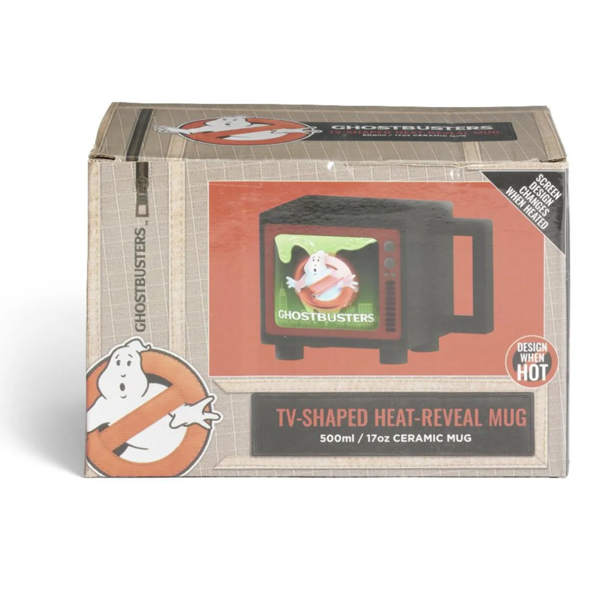Gifi Mug thermoréactif SOS Fantômes noir 500ml