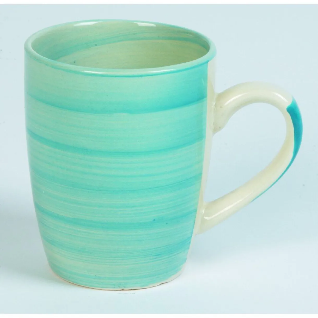Gifi Mug uni bleu turquoise tons sur tons Best