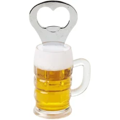 Gifi Ouvre-bouteille aimanté design chope de bière