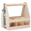 Gifi Panier en bois pour bouteilles de bière décapsuleur intégré Clearance