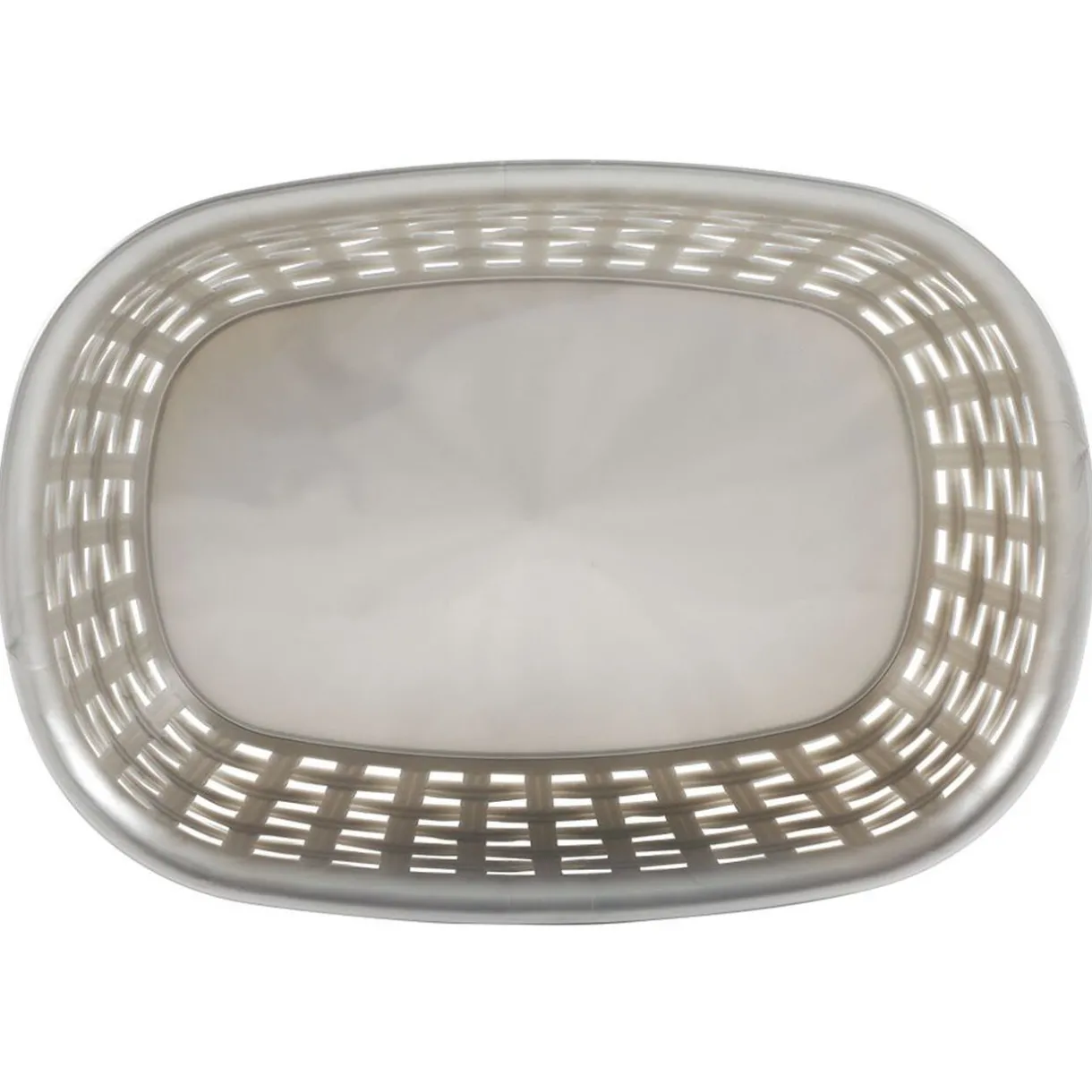 Gifi Panier ovale plastique gris Clearance