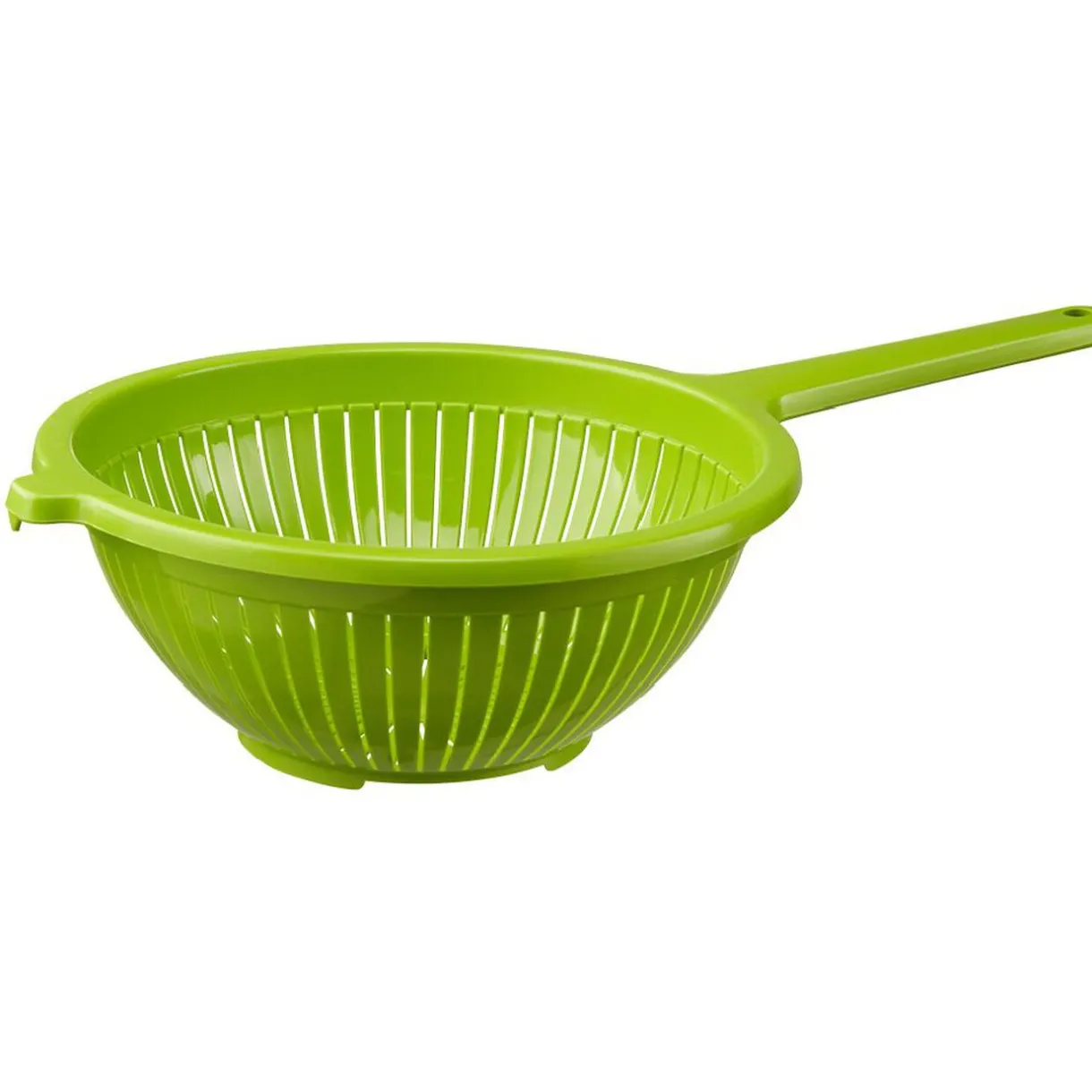 Gifi Passoire à queue plastique vert Hot