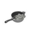 Gifi Passoire casserole à clips silicone gris Discount