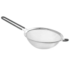 Gifi Passoire en inox à maille fine avec poignée en silicone Hot