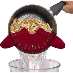 Gifi Passoire pliable et adaptable rouge Sale