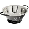 Gifi Passoire ronde en inox noir et gris Best