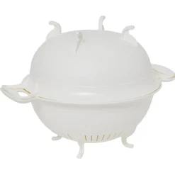 Gifi Passoire x2 et bol blancs XL Sale