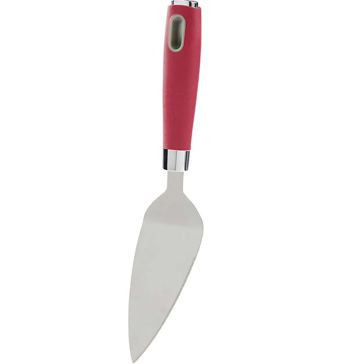 Gifi Pelle à tarte inox manche polypropylène rouge Best