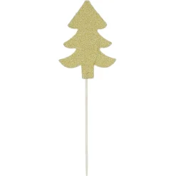 Gifi Pic en bois pour apéritif étoile et sapin x 18