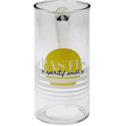 Gifi Pichet broc en verr inscription Pastis apéritif anisé 1L