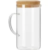 Gifi Pichet en verre avec bouchon liège 1,7L