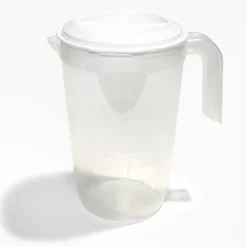 Gifi Pichet plastique transparent Ø14,5x21,5cm Best
