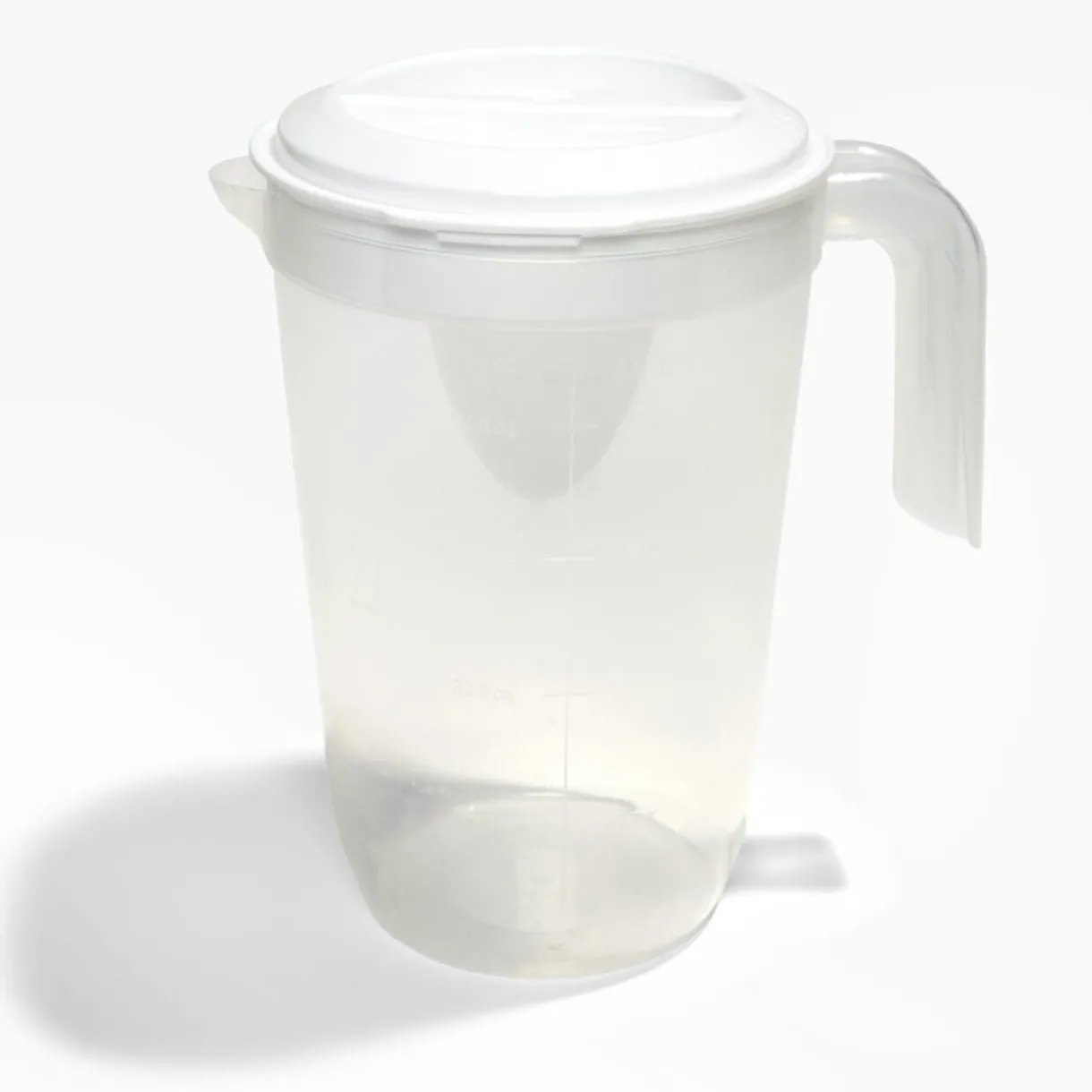 Gifi Pichet plastique transparent Ø14,5x21,5cm Best
